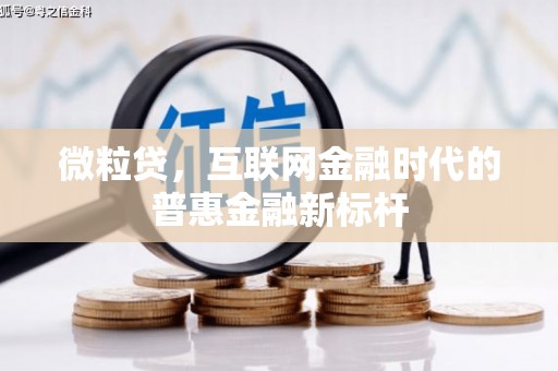 三峡微粒贷，互联网金融时代的普惠金融新标杆