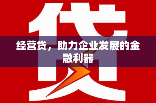 三峡经营贷，助力企业发展的金融利器