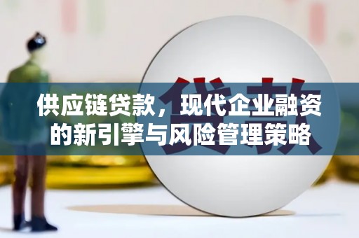 三峡供应链贷款，现代企业融资的新引擎与风险管理策略