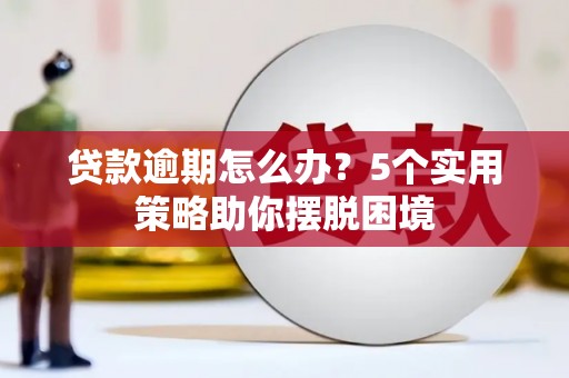 三峡贷款逾期怎么办？5个实用策略助你摆脱困境