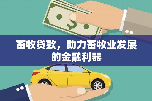 三峡畜牧贷款，助力畜牧业发展的金融利器