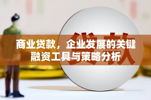 三峡商业贷款，企业发展的关键融资工具与策略分析