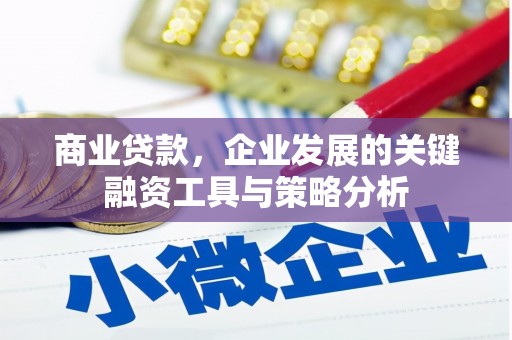 三峡商业贷款，企业发展的关键融资工具与策略分析