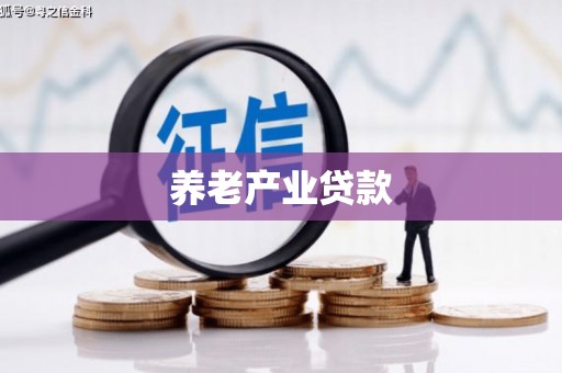 三峡养老产业贷款