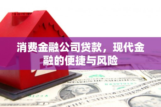 三峡消费金融公司贷款，现代金融的便捷与风险