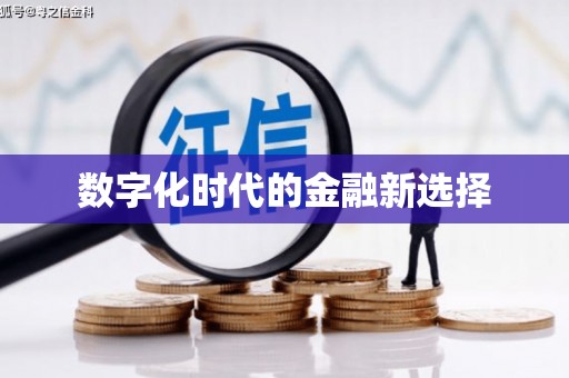 三峡数字化时代的金融新选择