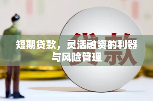 三峡短期贷款，灵活融资的利器与风险管理